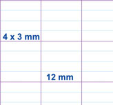 Seyes 3 mm 12 mm